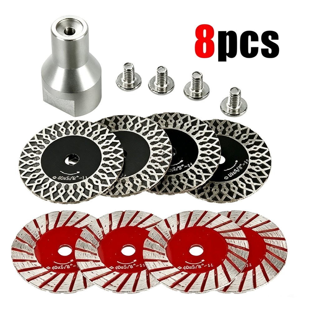 Diamond Grinding Wheel Lapidary - 8 قطع من شفرات المنشار الماسية