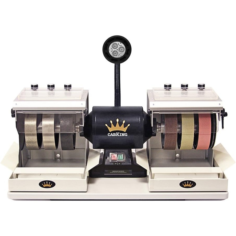 Lapidary Grinder Cabbing Machine - آلة صقل الأحجار الكريمة - معدات