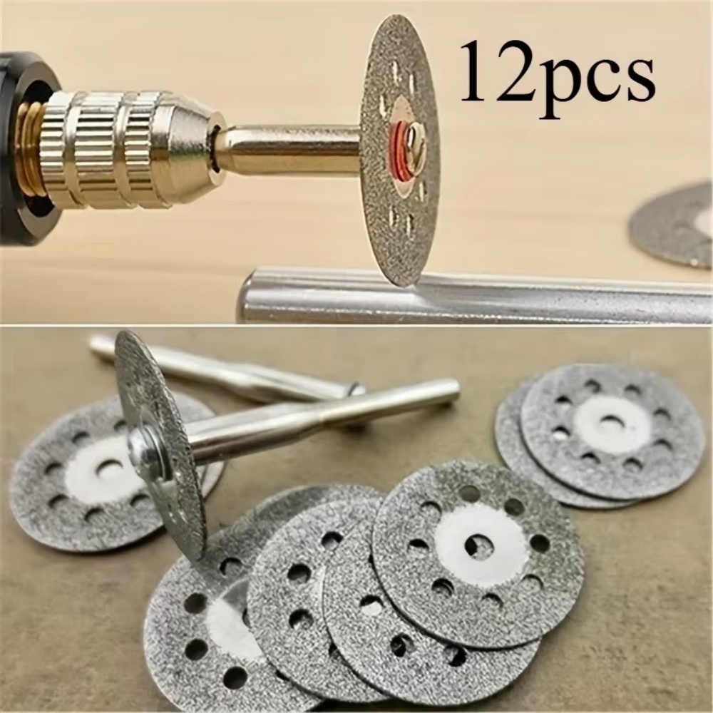 Diamond Grinding Wheel Lapidary - 12 قطعة/المجموعة الماس شريحة الماس المنشار