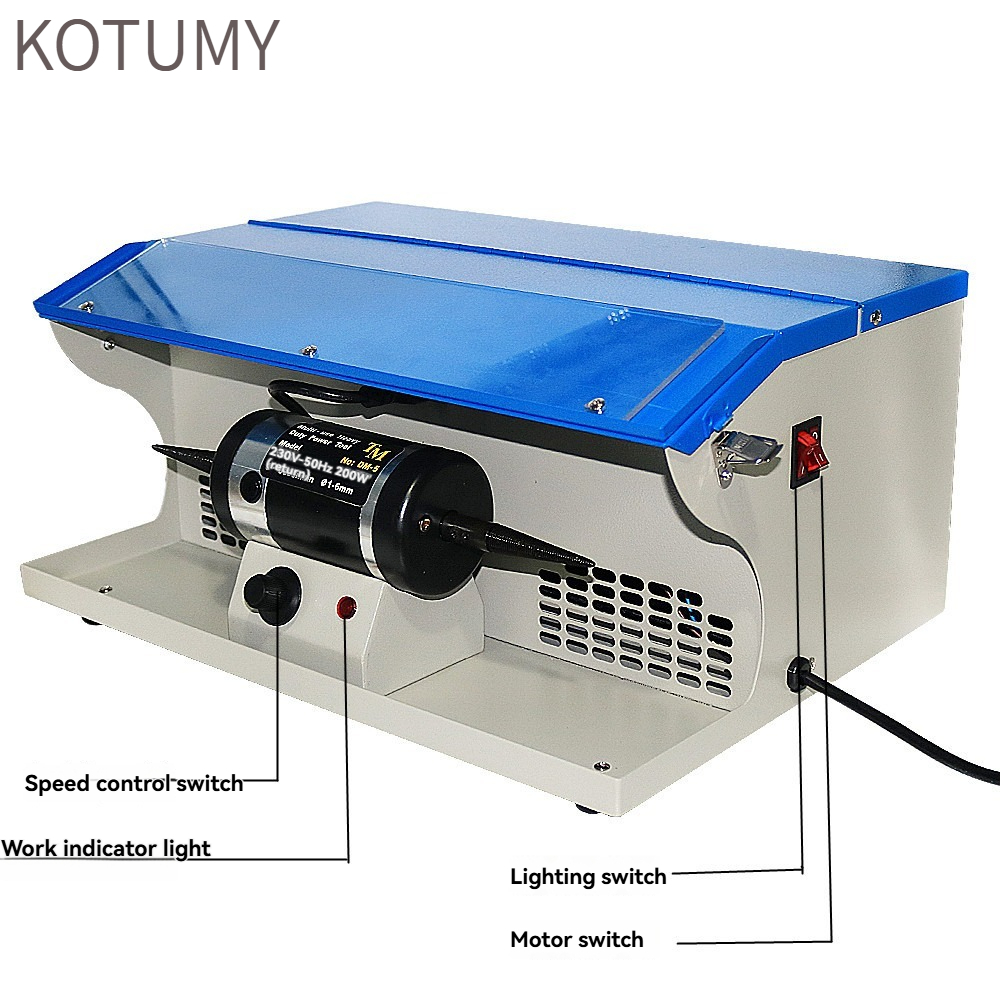 Jewelry Polisher Buffer Machine - ماكينة تلميع وصقل KOTTUMY DM-5 بجهد