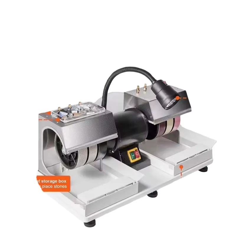 Lapidary Grinder Cabbing Machine - آلة طحن وتلميع الأحجار الكريمة والمعادن