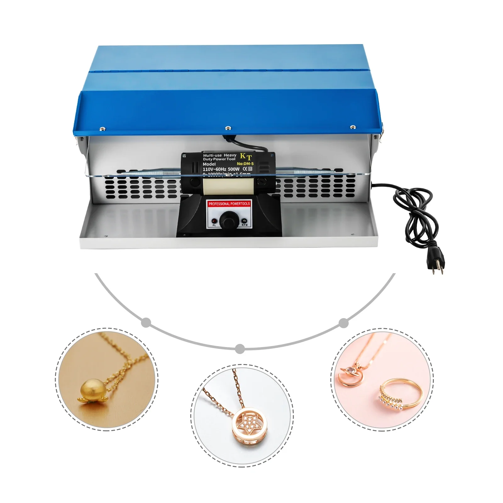 Jewelry Polisher Buffer Machine - آلة تلميع المجوهرات، ماكينة صقل وتلميع،