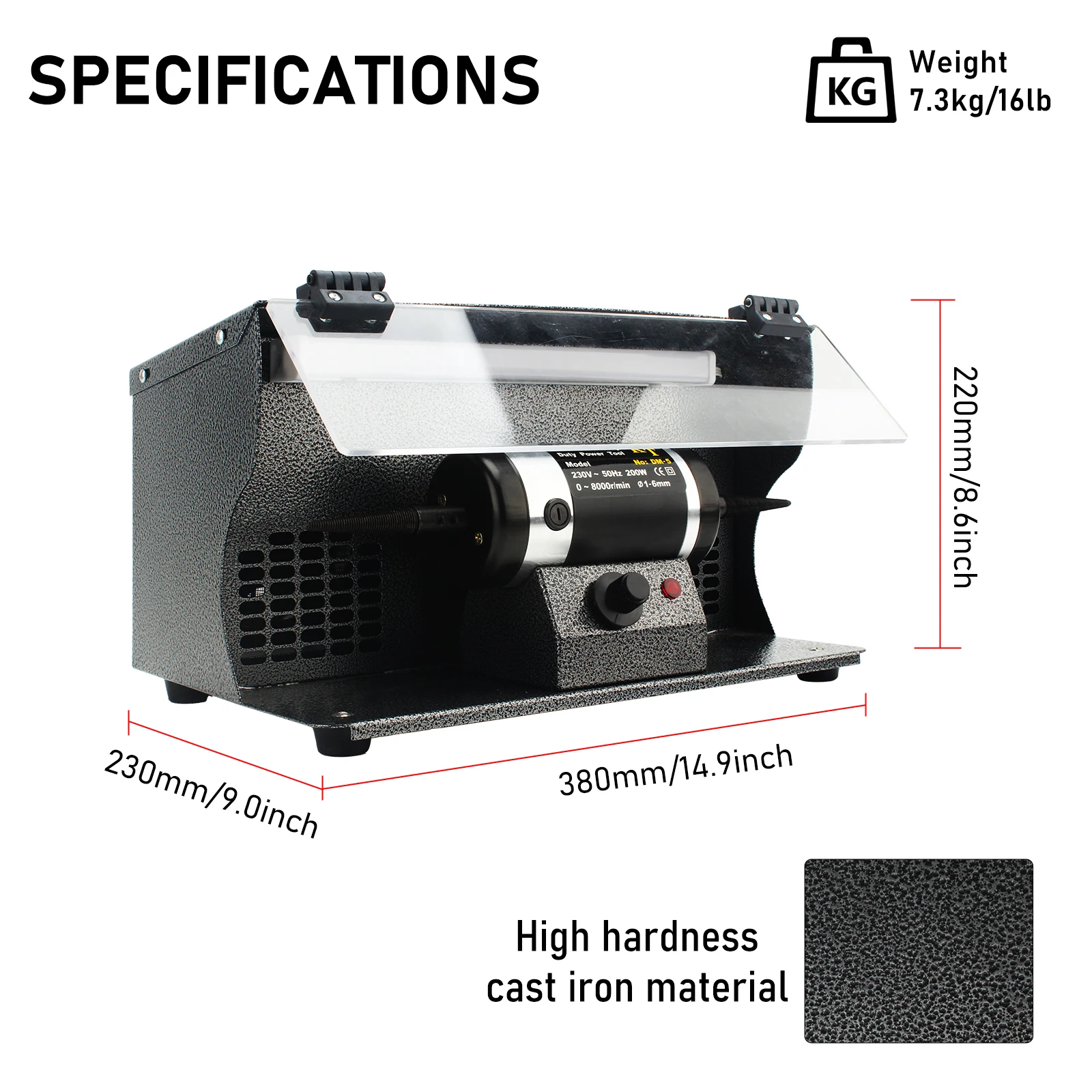 آلة تلميع المجوهرات بقوة 200 و - مراجعة Jewelry Polisher Buffer Machine وسعره