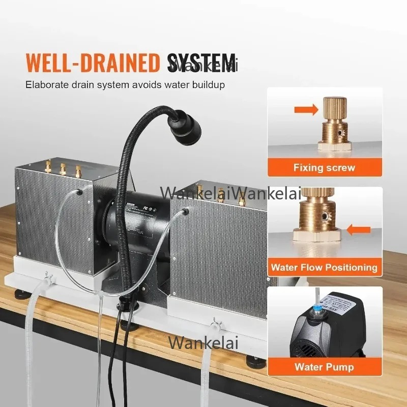 آلة صقل الأحجار الكريمة، 6 بوص - مراجعة Lapidary Grinder Cabbing Machine وسعره