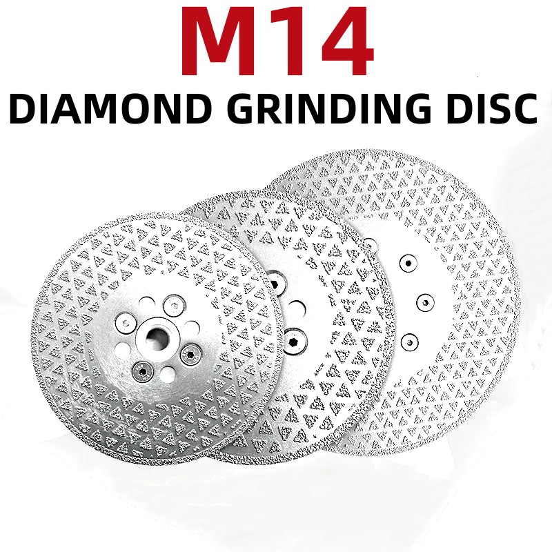 M14 M10 عجلة طحن بتصميم ماسة ش - مراجعة Diamond Grinding Wheel Lapidary وسعره