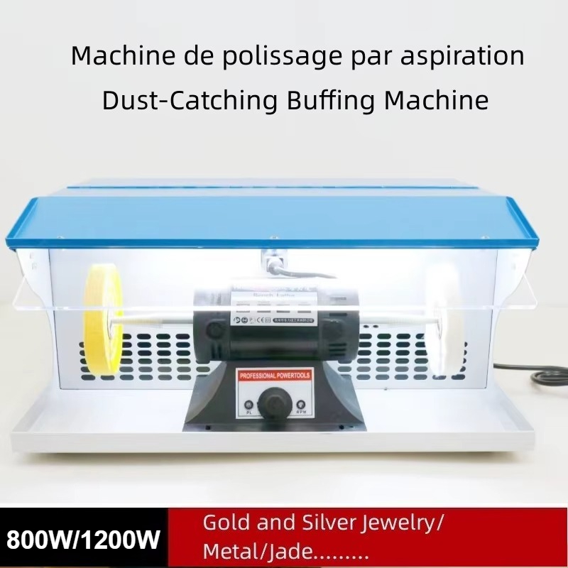 آلة صقل المجوهرات بقوة 1200 وا - مراجعة Jewelry Polisher Buffer Machine وسعره