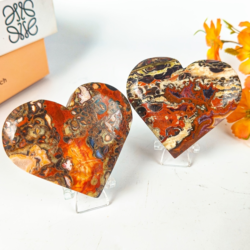 حجر العقيق الطبيعي على شكل قلب - مراجعة Gemstone Polishing Kit وسعره