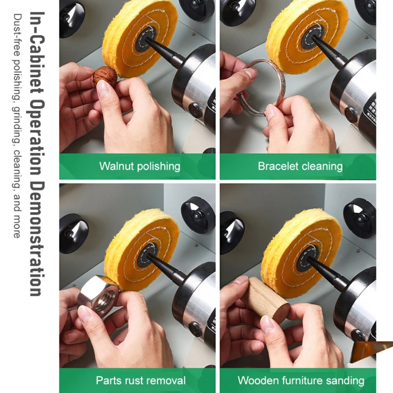 آلة صقل المجوهرات بقوة 200 واط - مراجعة Jewelry Polisher Buffer Machine وسعره