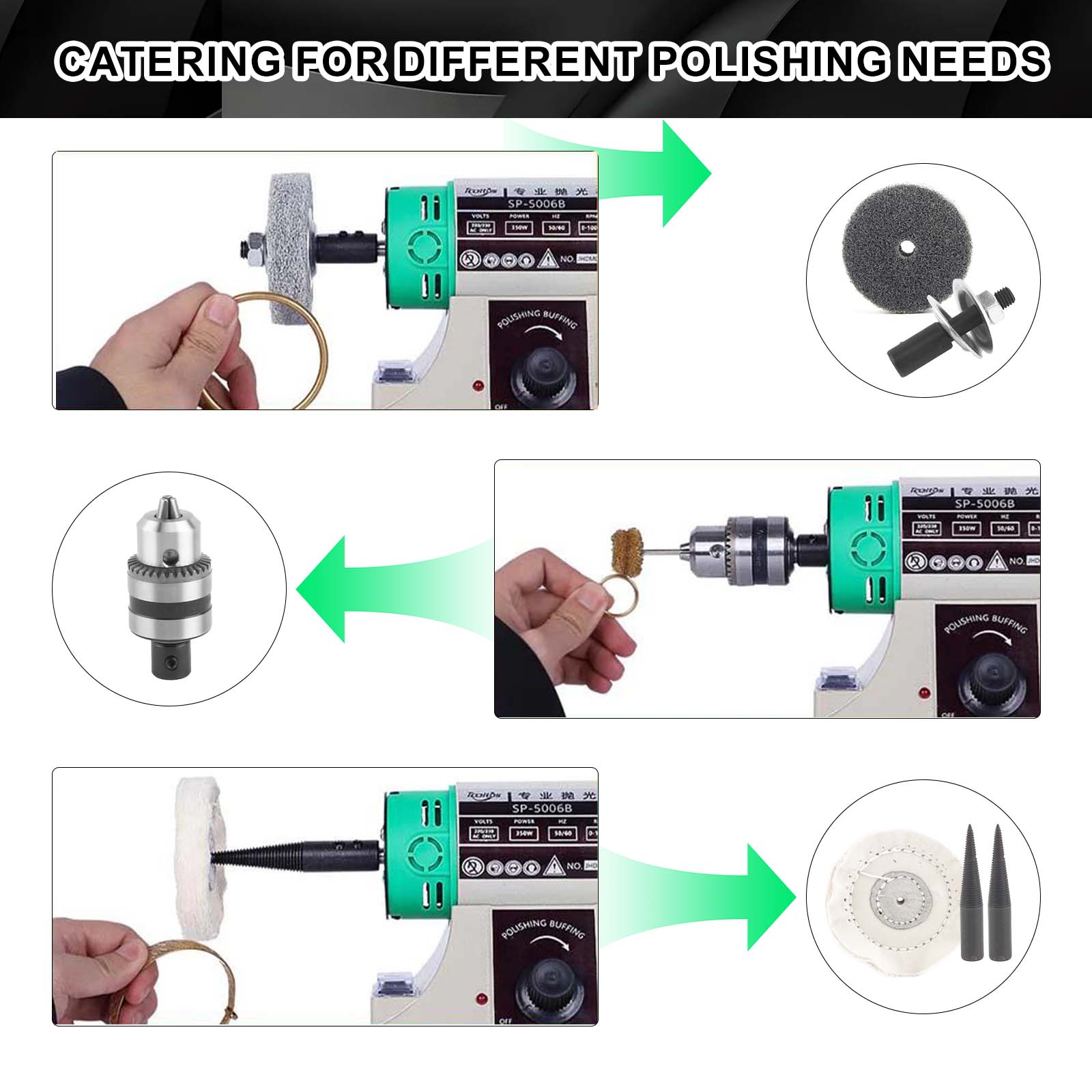 آلة تلميع المجوهرات، جهاز تجلي - مراجعة Jewelry Polisher Buffer Machine وسعره