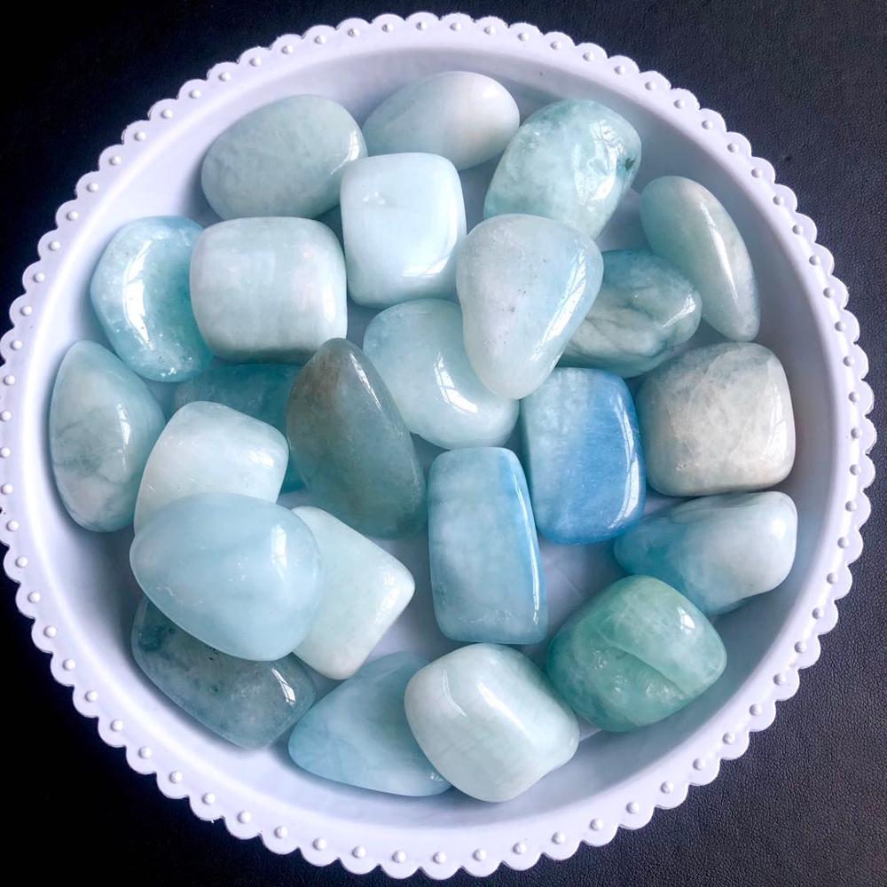 100 جرام من حجر الأكوامارين ال - مراجعة Gemstone Polishing Kit وسعره