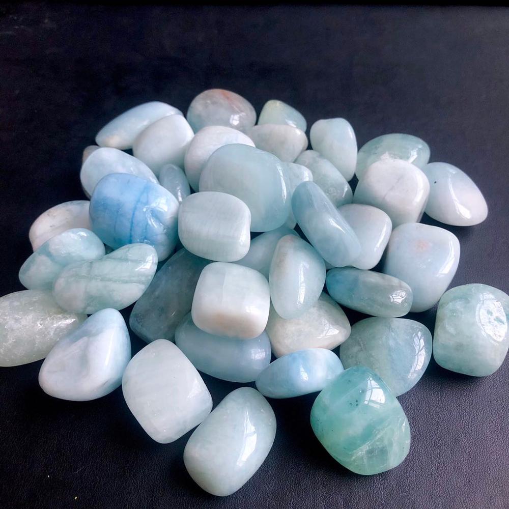 100 جرام من حجر الأكوامارين ال - مراجعة Gemstone Polishing Kit وسعره
