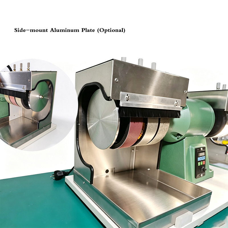 آلة طحن الأحجار الكريمة واليشم - مراجعة Lapidary Grinder Cabbing Machine وسعره