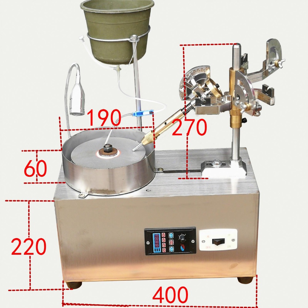 آلات قطع وتشكيل الأحجار الكريم - مراجعة Facet Machine Gemstone Cutting وسعره