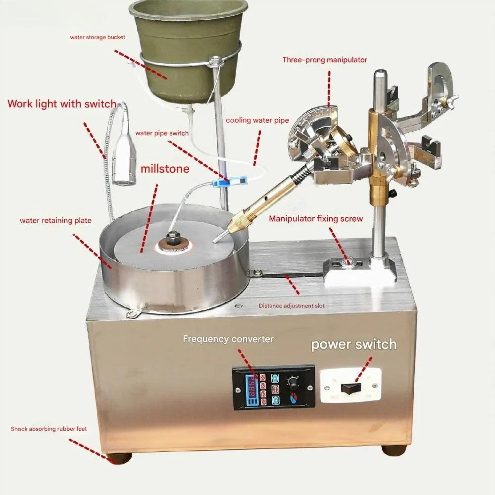آلات قطع وتشكيل الأحجار الكريم - مراجعة Facet Machine Gemstone Cutting وسعره