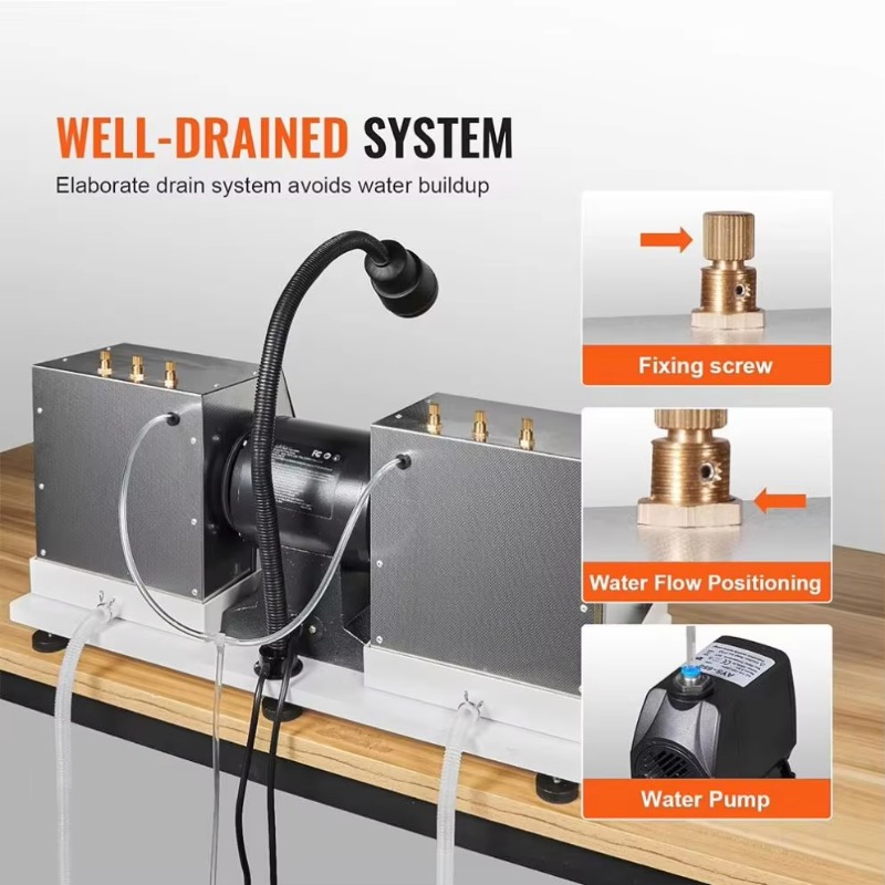 آلة تشكيل الأحجار الكريمة 6 بو - مراجعة Lapidary Grinder Cabbing Machine وسعره