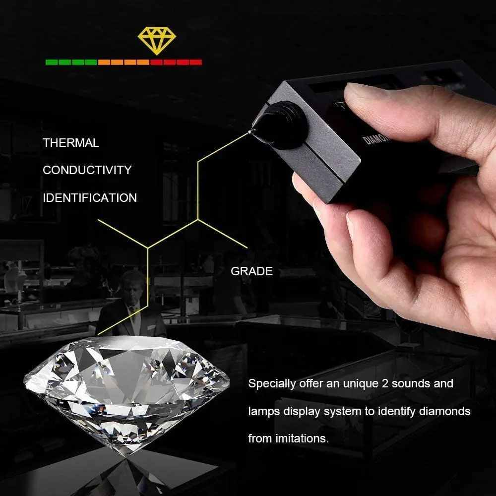 الماس تستر عالية الدقة الماس ت - مراجعة Gemstone Identification Kit وسعره