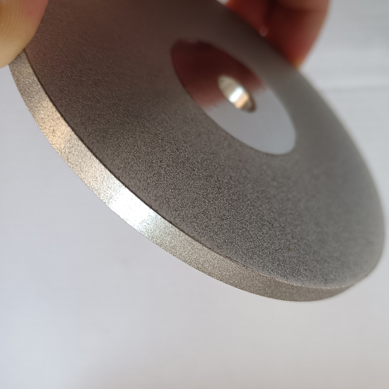 قرص جلخ ماسي مزدوج الوجه لصقل  - مراجعة Diamond Grinding Wheel Lapidary وسعره