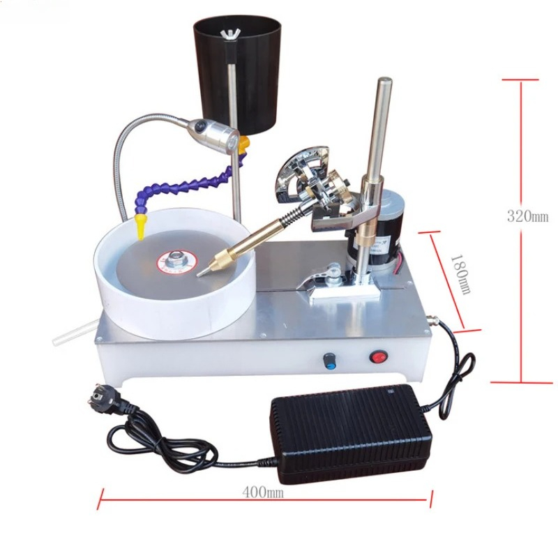 آلة صقل الأحجار الكريمة بسرعة  - مراجعة Facet Machine Gemstone Cutting وسعره