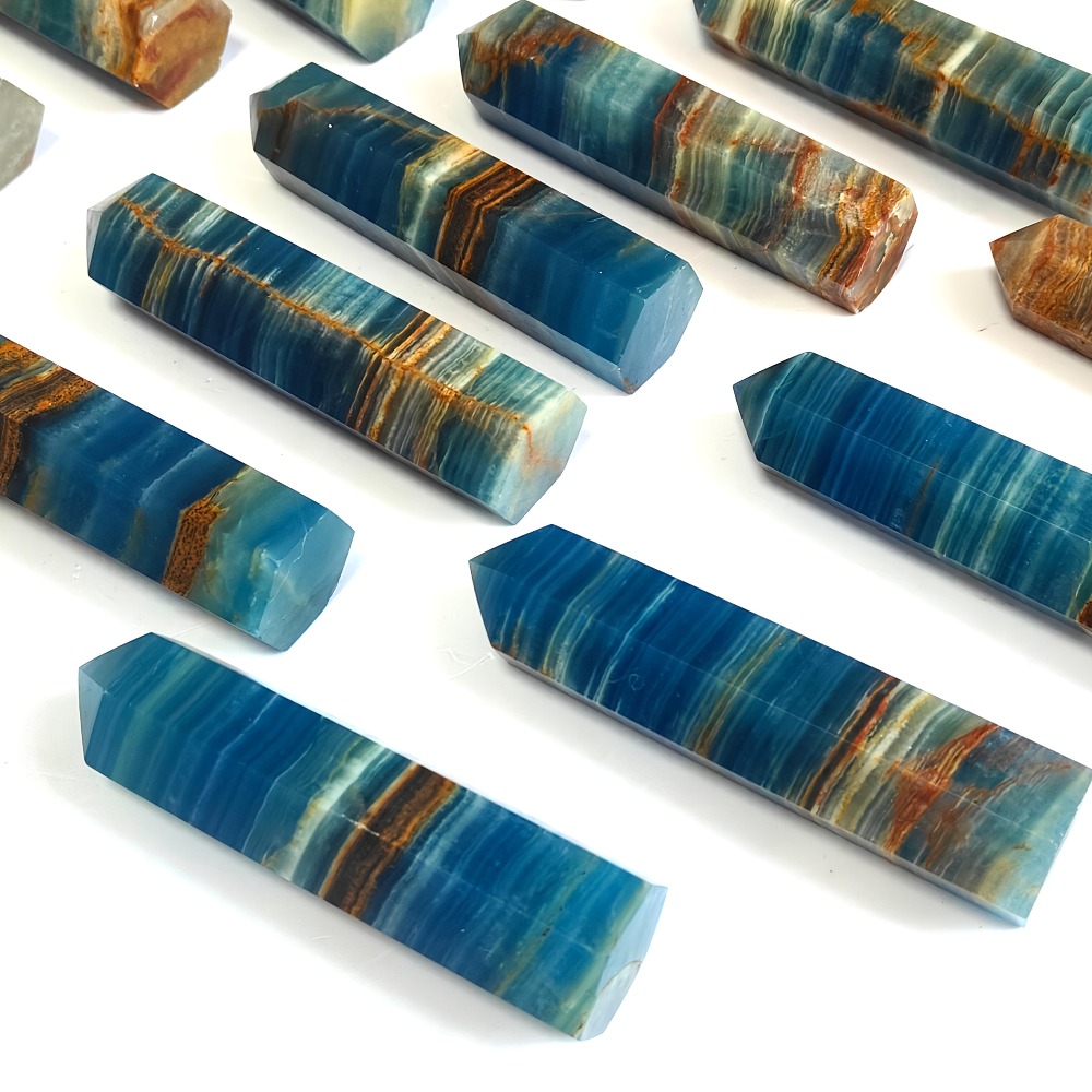 1 قطعة العقيق الأزرق ليموريا ا - مراجعة Gemstone Polishing Kit وسعره