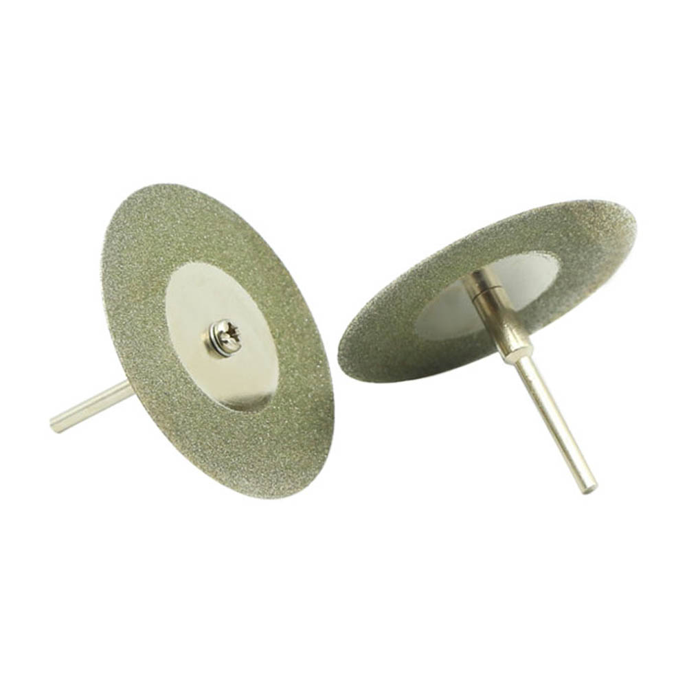 10 قطعة 50 مللي متر قرص تقطيع  - مراجعة Diamond Grinding Wheel Lapidary وسعره